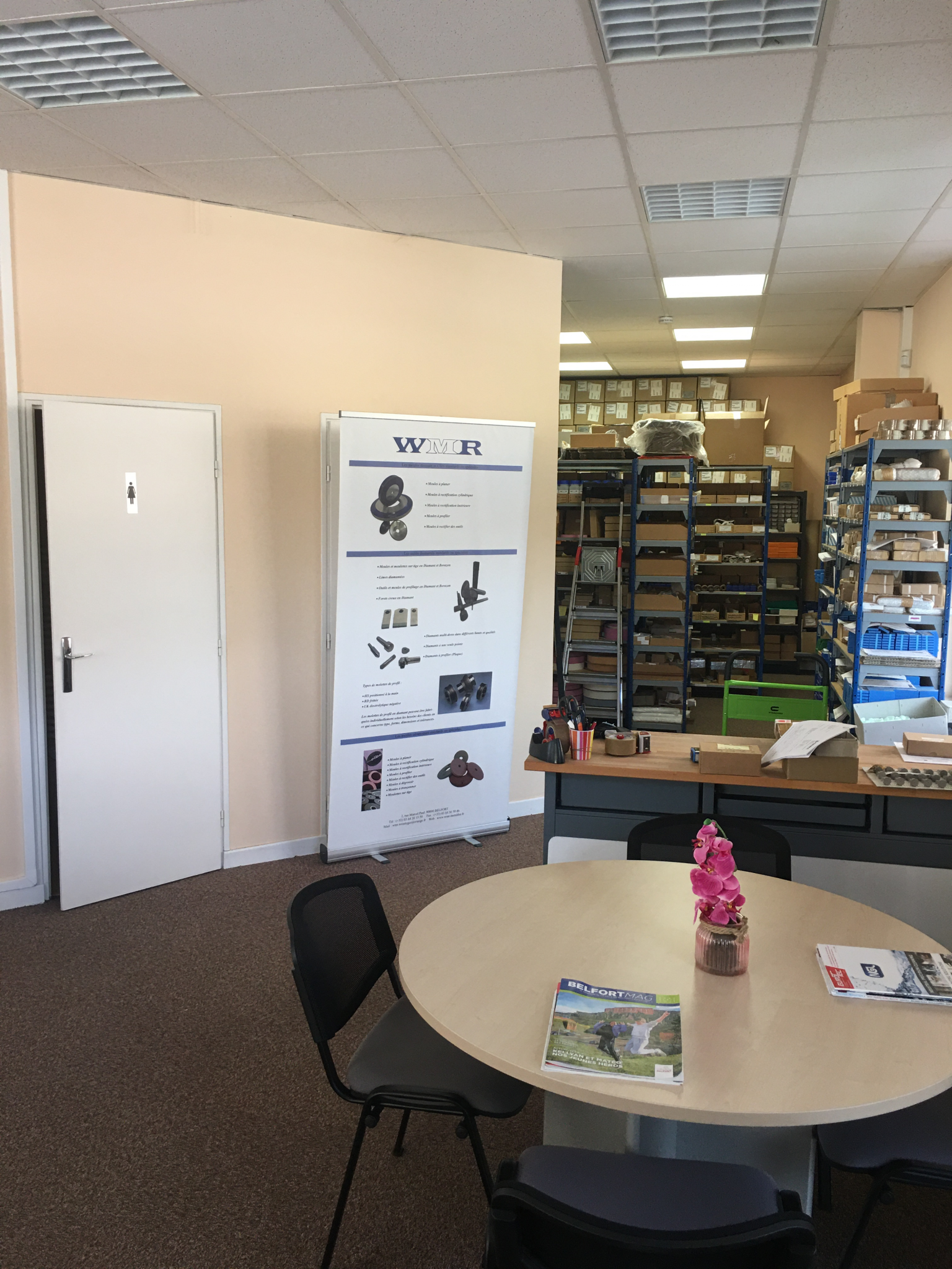 Stock des outils et disposition Stock des outils et disposition